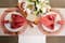 DII® Round Variegated Braided Polypropylene Placemats, 6ct.